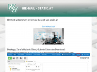static.at Webseite Vorschau