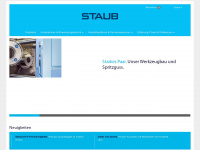 staub-ag.ch Webseite Vorschau