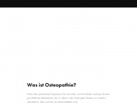 staub-osteopathie.ch Webseite Vorschau