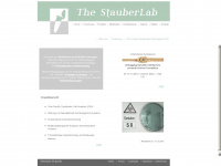 stauber-lab.de Webseite Vorschau