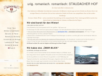 staudacherhof-millstatt.at Webseite Vorschau