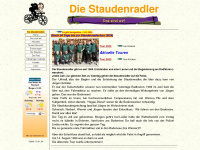 staudenradler.de Webseite Vorschau