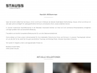 stauss-uhren-schmuck.de Webseite Vorschau