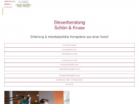 stb-schoen-kruse.de Webseite Vorschau