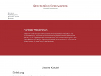 stbschumacher.de Webseite Vorschau