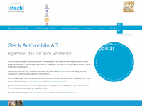 steck-automobile.ch Webseite Vorschau