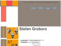 stefan-groborz.de Webseite Vorschau