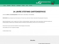 stefans-gartenservice.de Webseite Vorschau