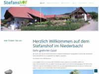 stefanshof-niederbach.de Webseite Vorschau