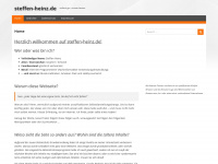 steffen-heinz.de Webseite Vorschau