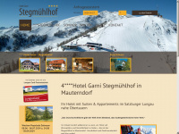 stegmuehlhof.at Webseite Vorschau