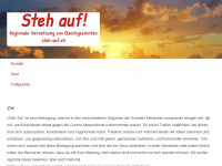 steh-auf.ch Webseite Vorschau