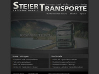 steier-transporte.de Webseite Vorschau