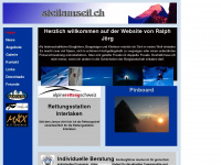 steilamseil.ch Webseite Vorschau