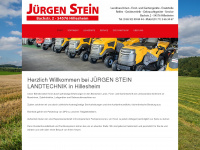 stein-landtechnik.de Webseite Vorschau