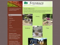 steinbach-galabau.de Webseite Vorschau
