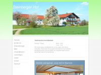 steinbergerhof-bayern.de Webseite Vorschau
