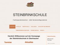 steinbrinkschule.de Webseite Vorschau