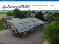 steinburger-muehle.de Webseite Vorschau