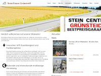 steincenter.at Webseite Vorschau