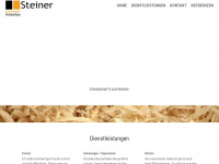 steiner-fensterbau.ch Webseite Vorschau