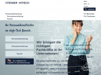 steiner-hitech.at Webseite Vorschau