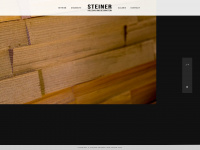 steiner-holzbau.ch Webseite Vorschau