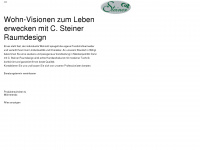 steiner-raumdesign.at Webseite Vorschau
