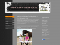 steiners-reitereck.de Webseite Vorschau