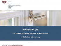 steinmannag.ch Webseite Vorschau