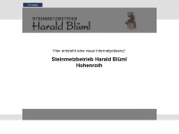 steinmetz-blueml.de Webseite Vorschau