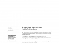 steinmetz-gertz.de Webseite Vorschau