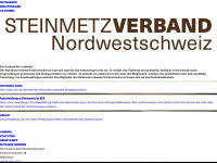 steinmetzverband.ch Webseite Vorschau
