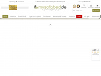 mysofabed.de Webseite Vorschau