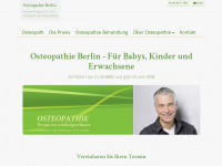osteopathie-berlin-wolke.de Webseite Vorschau