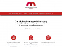 michaelismesse.de Webseite Vorschau