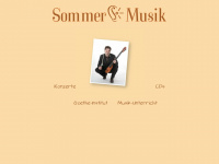 sommer-musik.de Webseite Vorschau