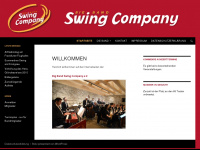 bigband-swingcompany.de Webseite Vorschau