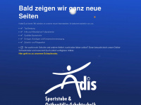 adis-sportstube.de Webseite Vorschau