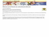 landeswettbewerb-mathematik.de Webseite Vorschau