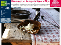 landschaftspark-binntal.ch Webseite Vorschau