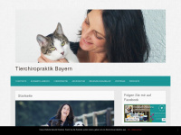 tierchiropraktik-bayern.de Webseite Vorschau
