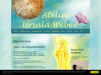 atelier-ursula-weber.de Webseite Vorschau