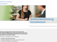 stellenvermittlung-sozialwesen.ch Webseite Vorschau