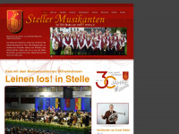 stellermusikanten.de Webseite Vorschau