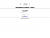 steotech.ch Webseite Vorschau