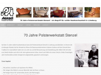 stenzel-polster.de Webseite Vorschau