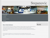 stepanovic-montagen.de Webseite Vorschau