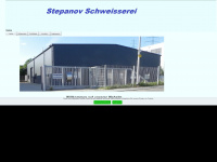 stepanov-schweisserei.de Webseite Vorschau