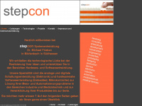 stepcon.de Webseite Vorschau